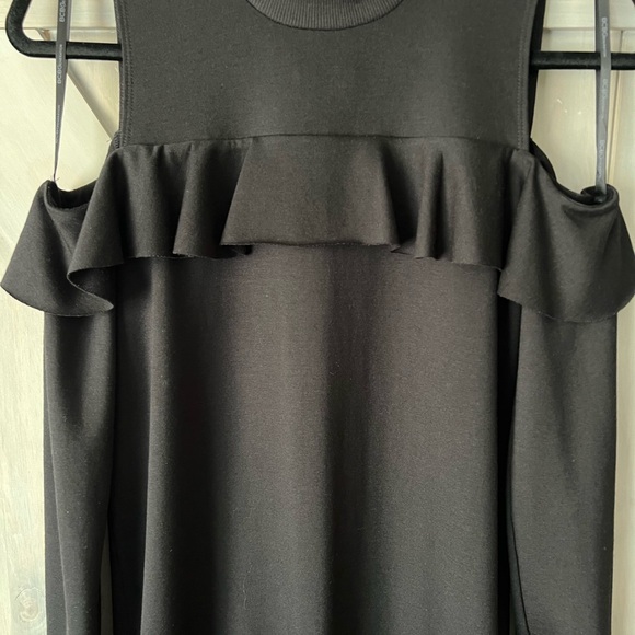 BCBG Generation Black Cold-Shoulder Dress - Picture 7 of 9